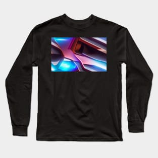 Seamless Holographic Texture XII Long Sleeve T-Shirt